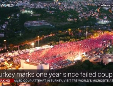 «Μνημείο» συναίνεσης ο Ρ.Τ.Ερντογάν: «Θα ξεριζώσουμε το κεφάλι των προδοτών»!